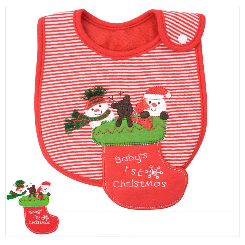 Christmas Baby Bib