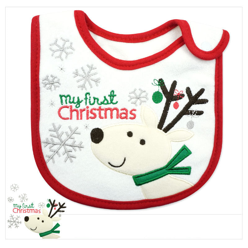 Christmas Baby Bib