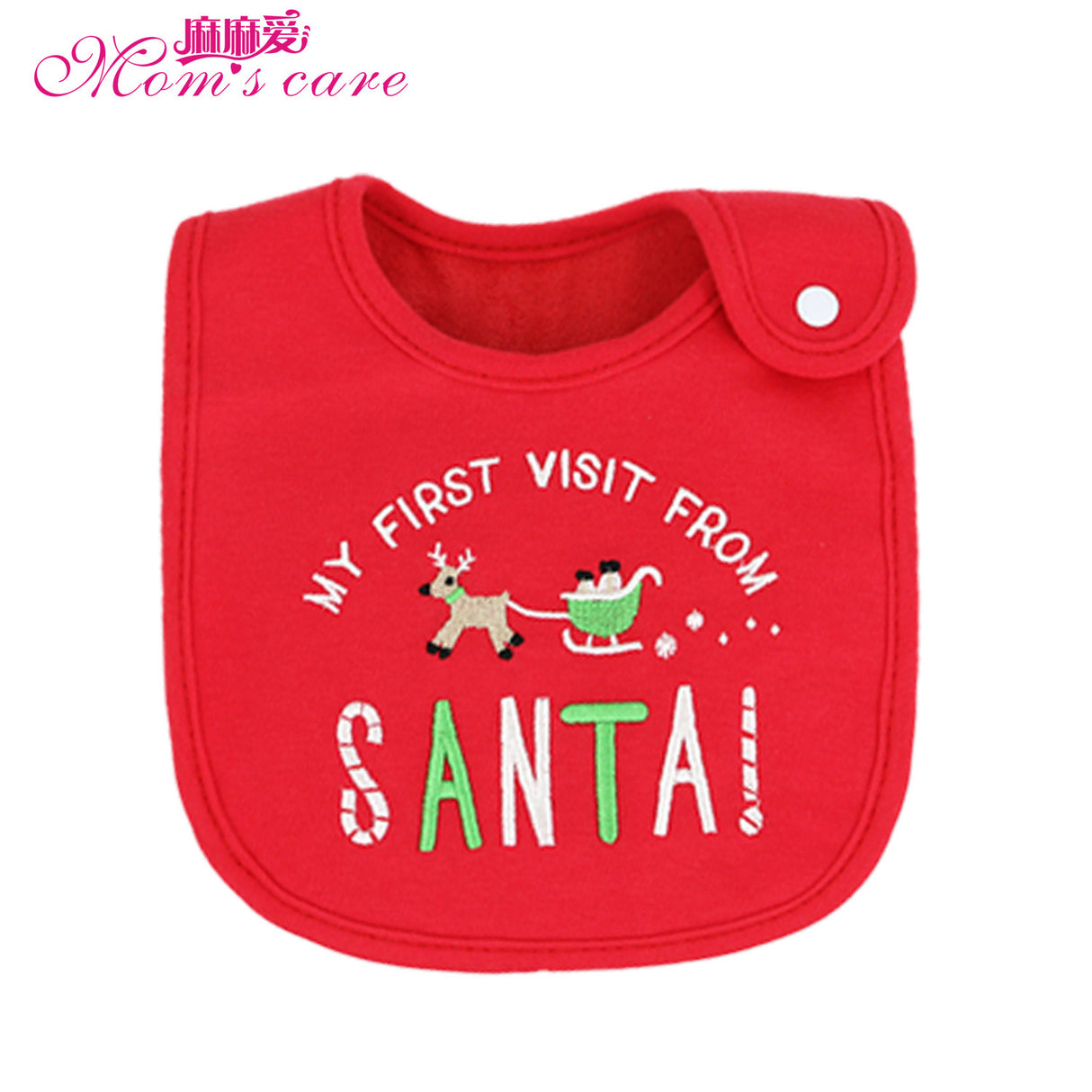 Christmas Baby Bib