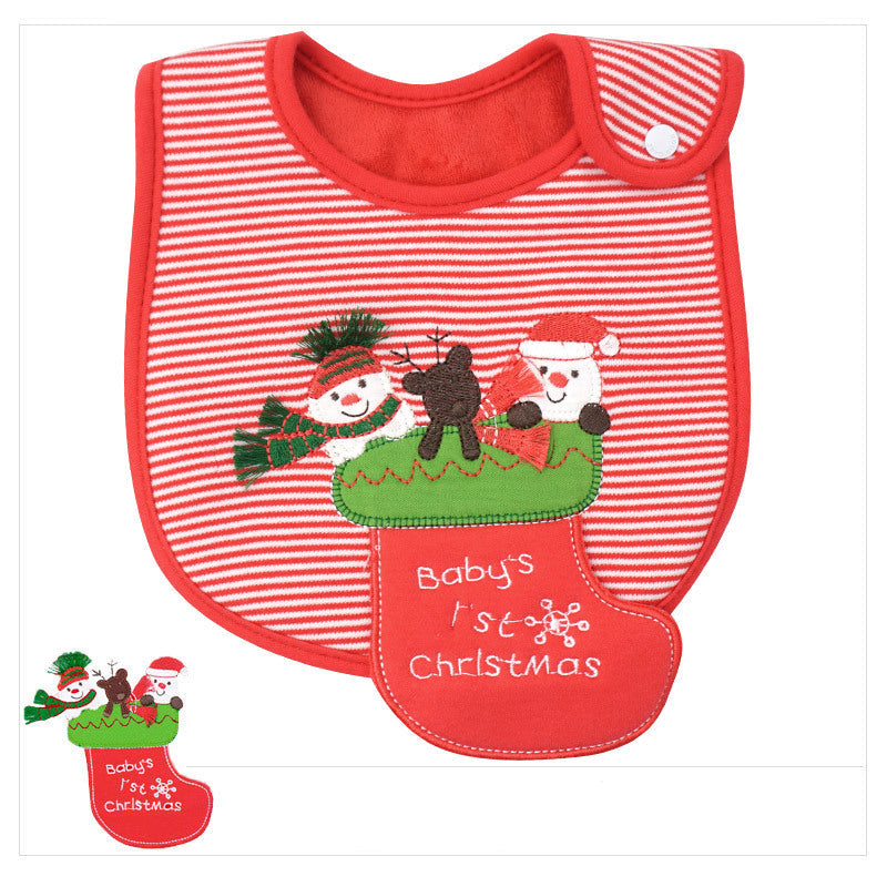 Christmas Baby Bib