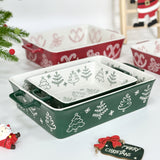 Christmas Ceramic Baking Tray