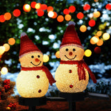 Solar Snowman Garden Light
