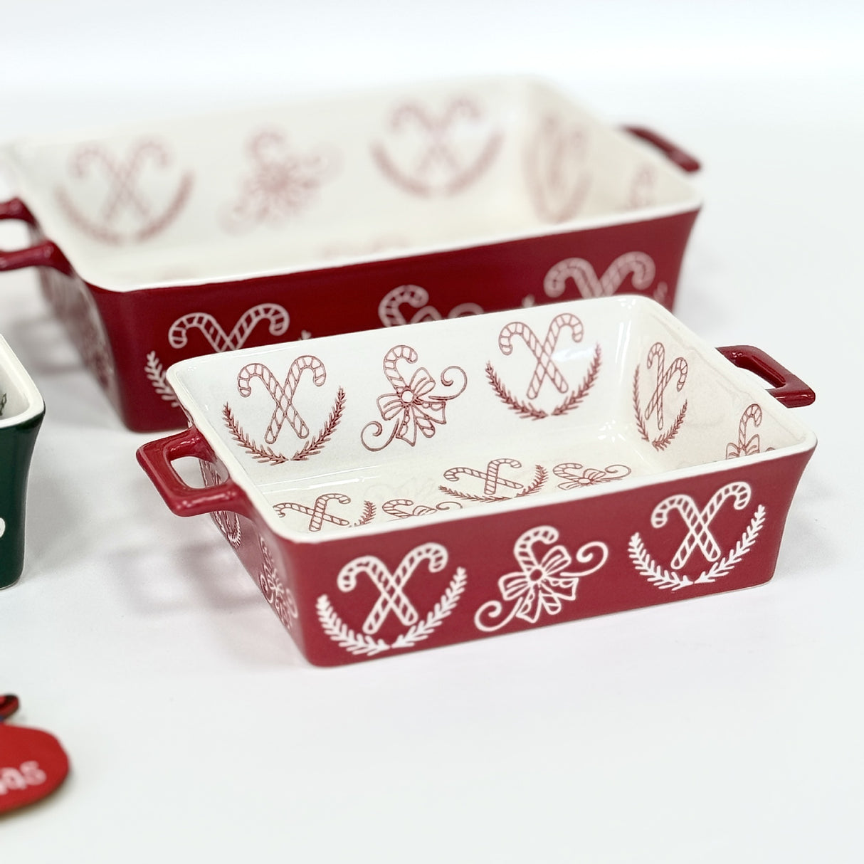 Christmas Ceramic Baking Tray