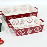 Christmas Ceramic Baking Tray