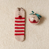 Christmas gift fleece socks
