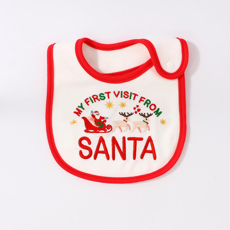 Christmas Baby Bib
