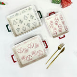 Christmas Ceramic Baking Tray
